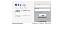 Tablet Screenshot of ksblackburn.timesheetportal.com